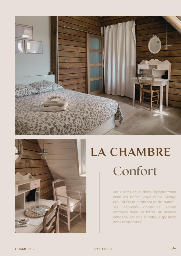Chambre 7 Chambre Privee Et Bureau Шароль Экстерьер фото